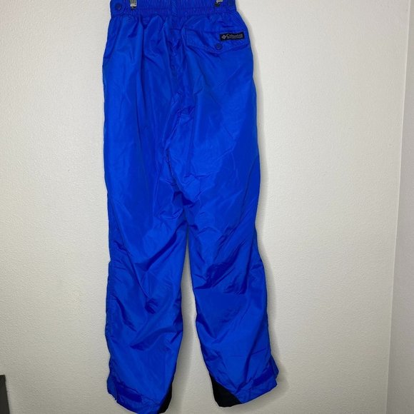 Columbia men's size M, royal blue outdoor windproof pants with elastic waist. - Picture 2 of 8